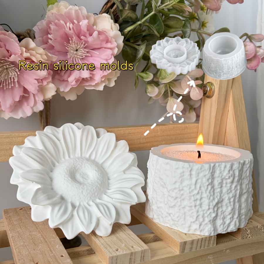 Resin Art Case - Hars-silicone mal | Tweedelige set Valentijnsdag