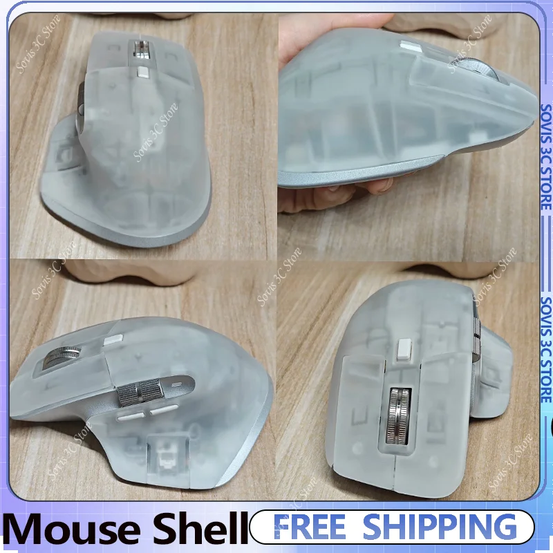 Resin Art Case - 3D-geprinte, transparante hoes voor de Logitech