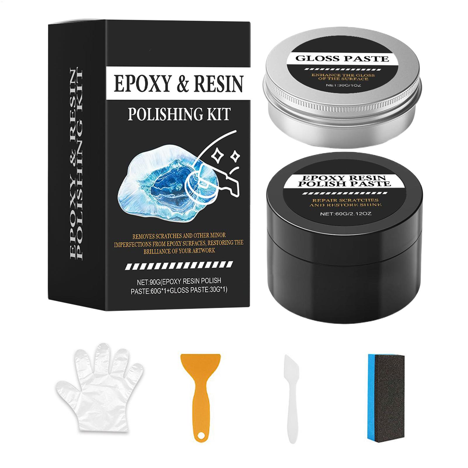 Resin Art Work - Epoxyhars hoogglans polijstpasta Hars polijstset Romige