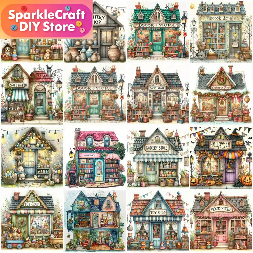 Resin Art Wallpaper - 1pc frameloze 5D Diamond Painting Store