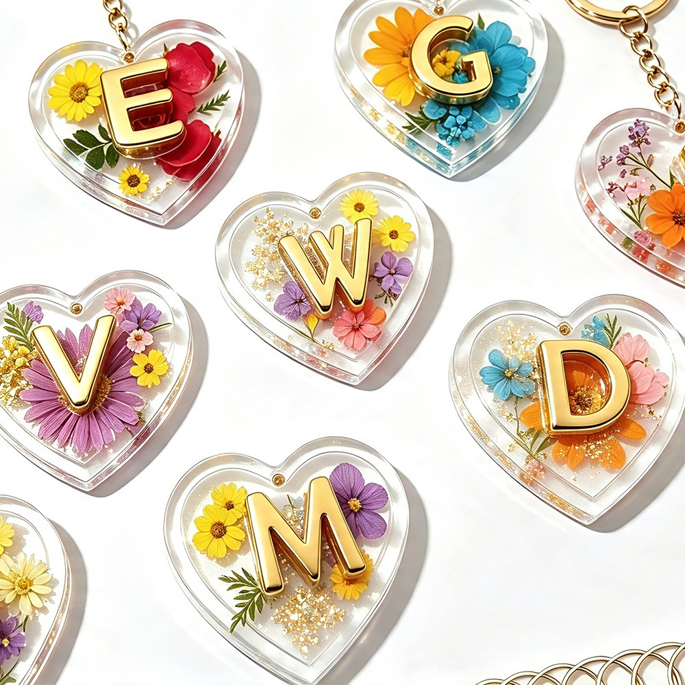 Resin Art Alphabet - Complete set van 26 letters &