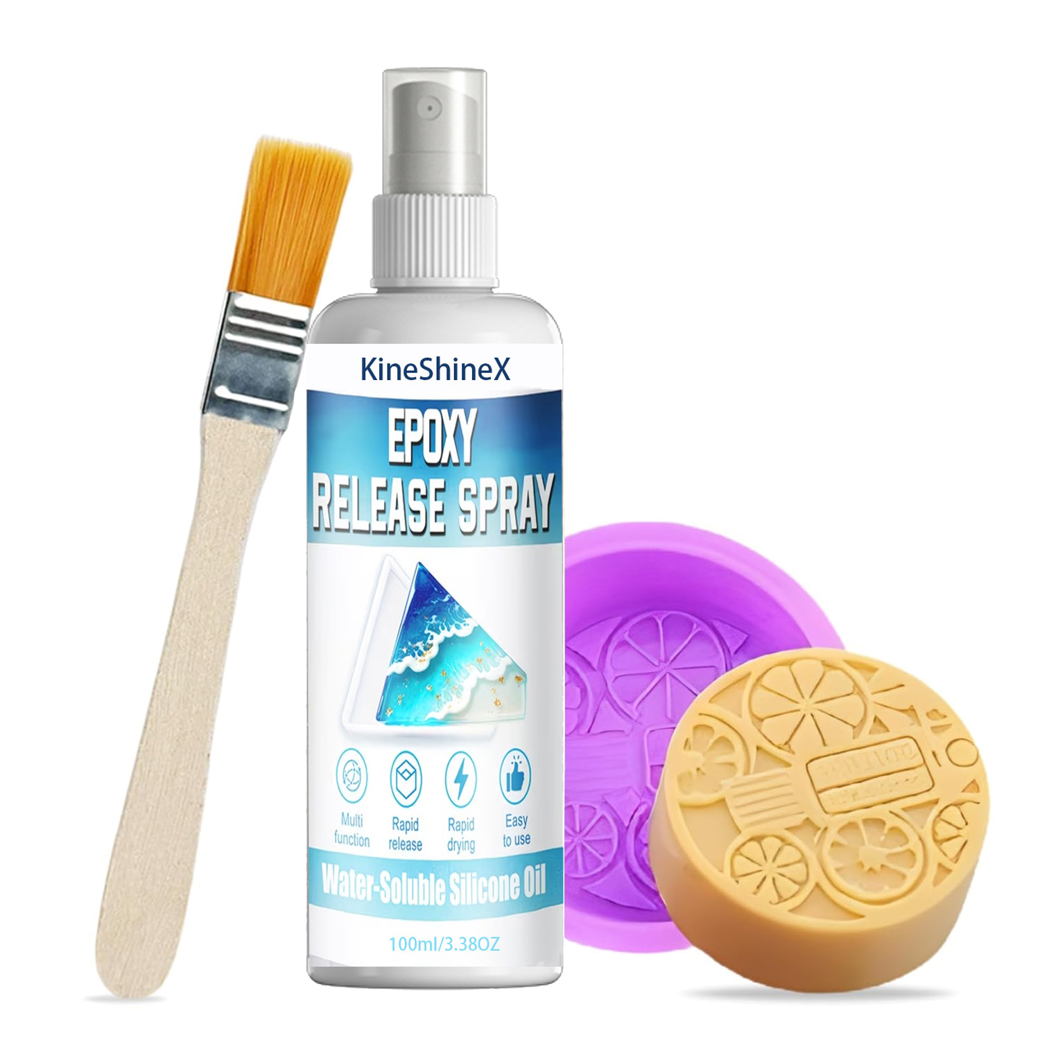 Release Spray Silicone - Siliconen ontvormspray, epoxy ontvormspray, sterke, snel
