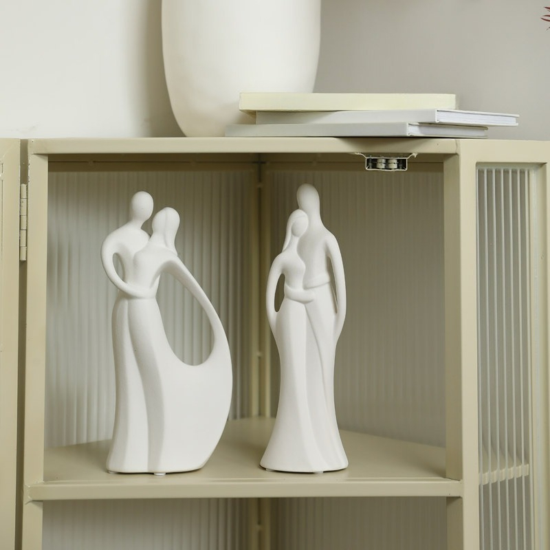 Keramisch Paar Kunst Ornament  - Resin Art Wedding Gift recensie en prijs