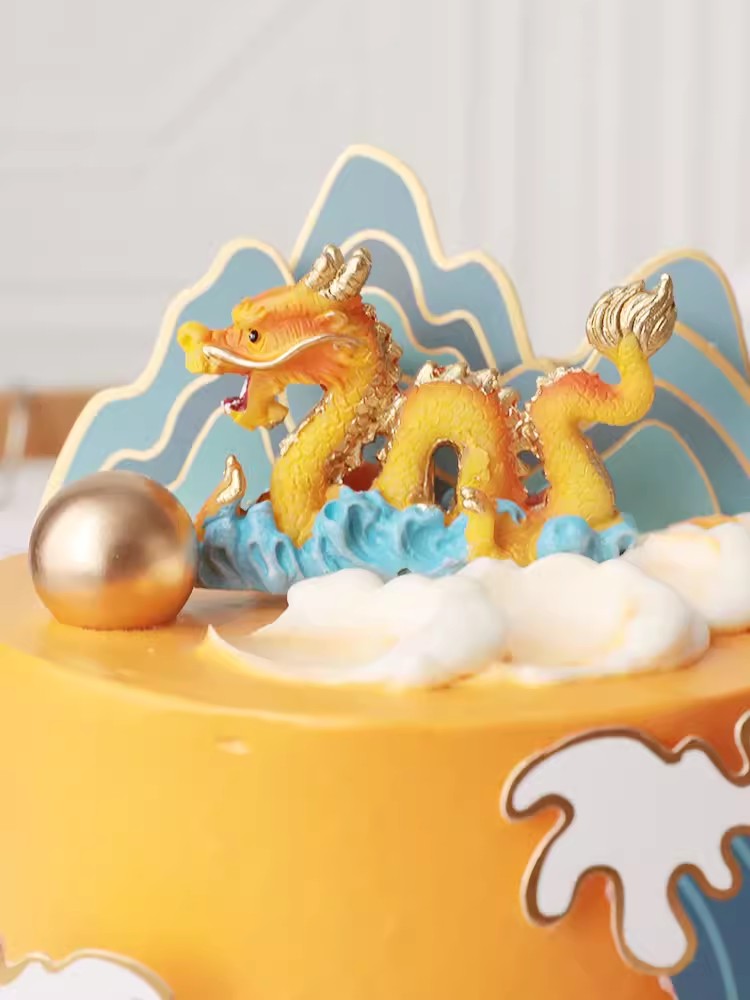 Chinese Stijl Happy Cake Toppe - Resin Art Alphabet recensie en prijs