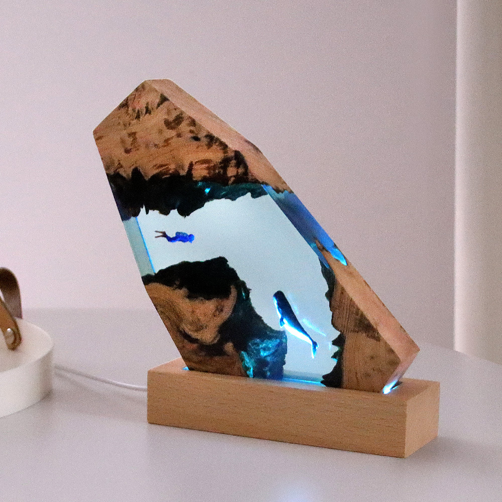 Nieuwe onderwatergrot walvis d - Resin Art Wedding Gift recensie en prijs