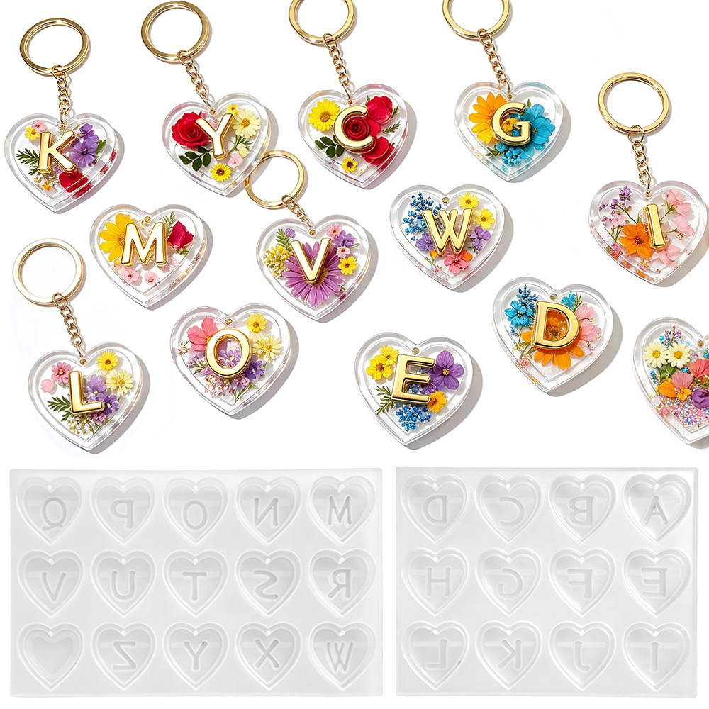 Complete set van 26 letters &  - Resin Art Alphabet recensie en prijs
