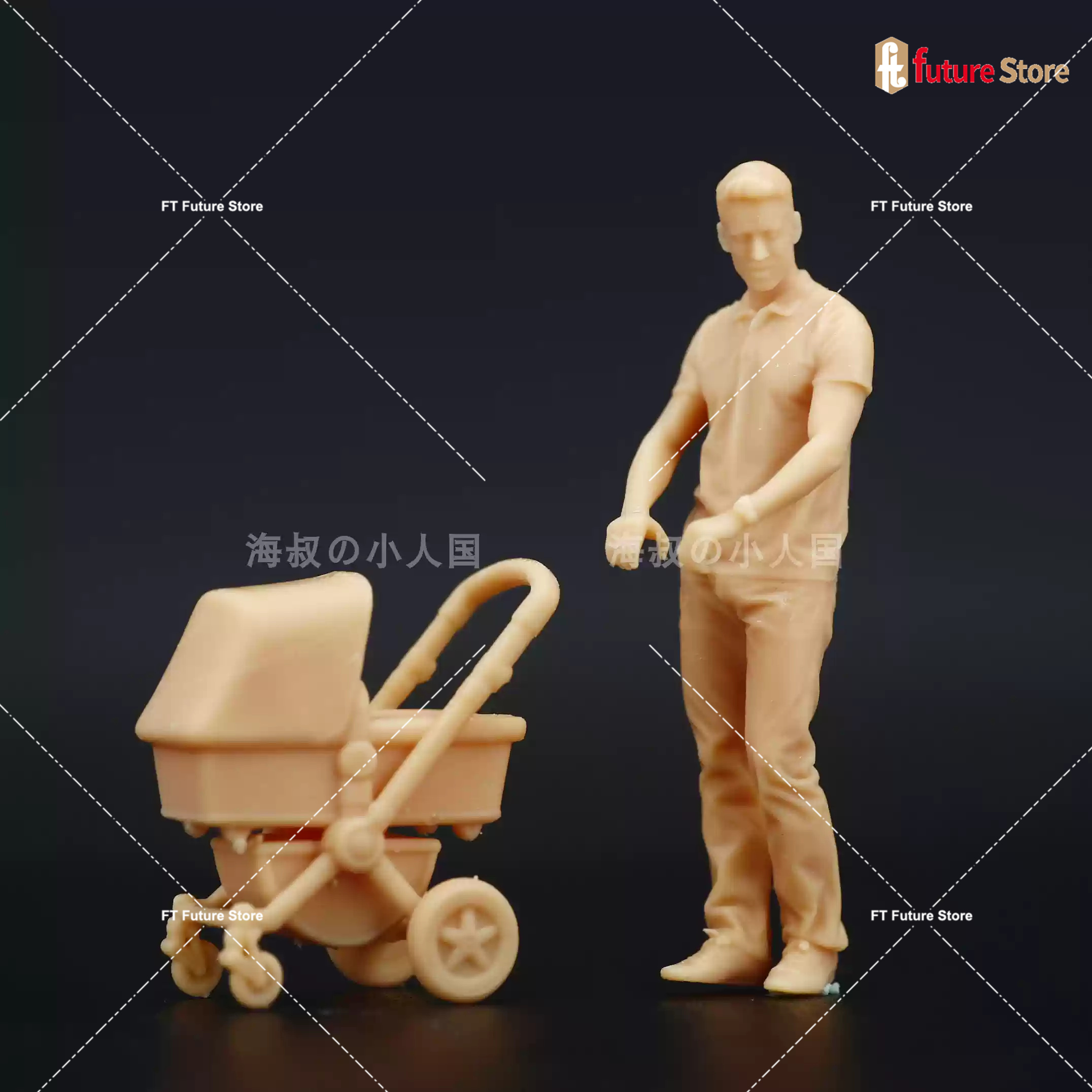 1/64 1/43 Echtgenoot Kinderen  - Resin Art Baby recensie en prijs