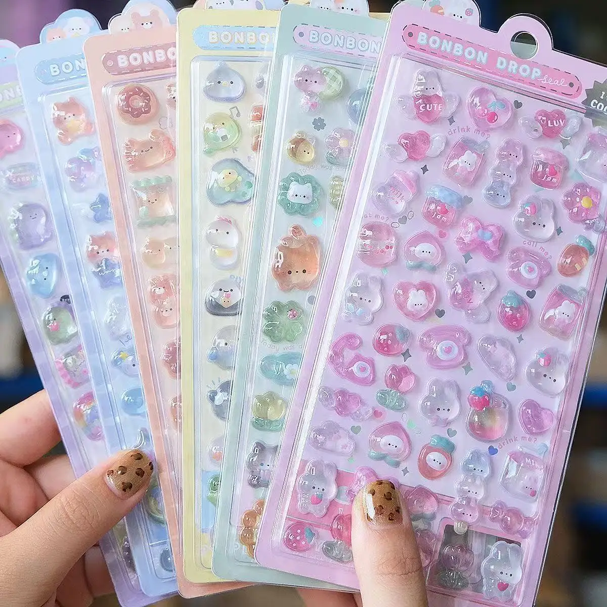 =-=2027Kawaii 3D Jelly Hars St - Resin Art Case recensie en prijs
