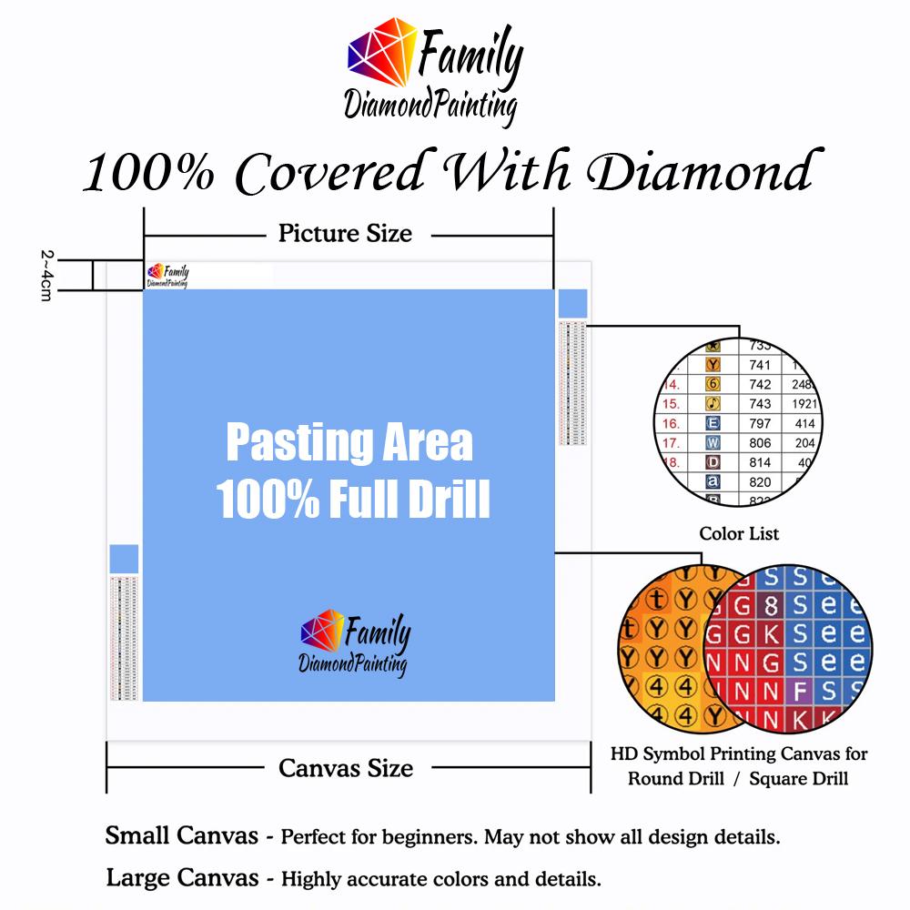 Diamond Painting Familie Kleur - Resin Art Baby recensie en prijs