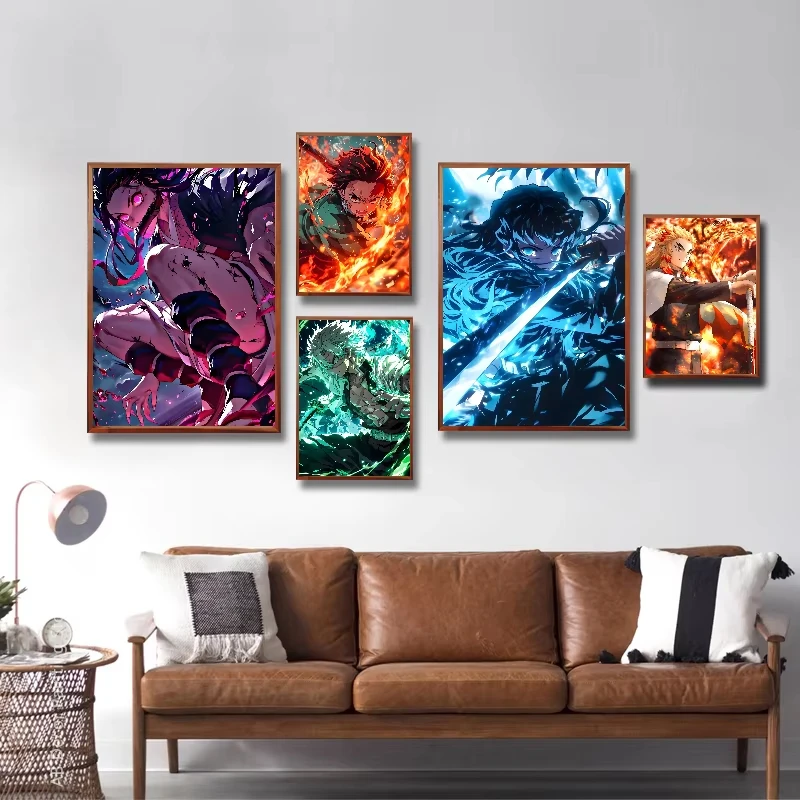 Demon Slayer Anime 5D Volledig - Resin Art Wallpaper recensie en prijs