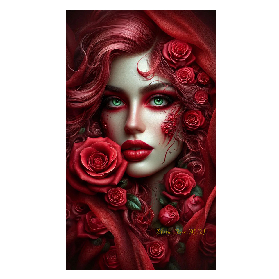 diy diamant schilderij mysteri - Resin Art Rose recensie en prijs