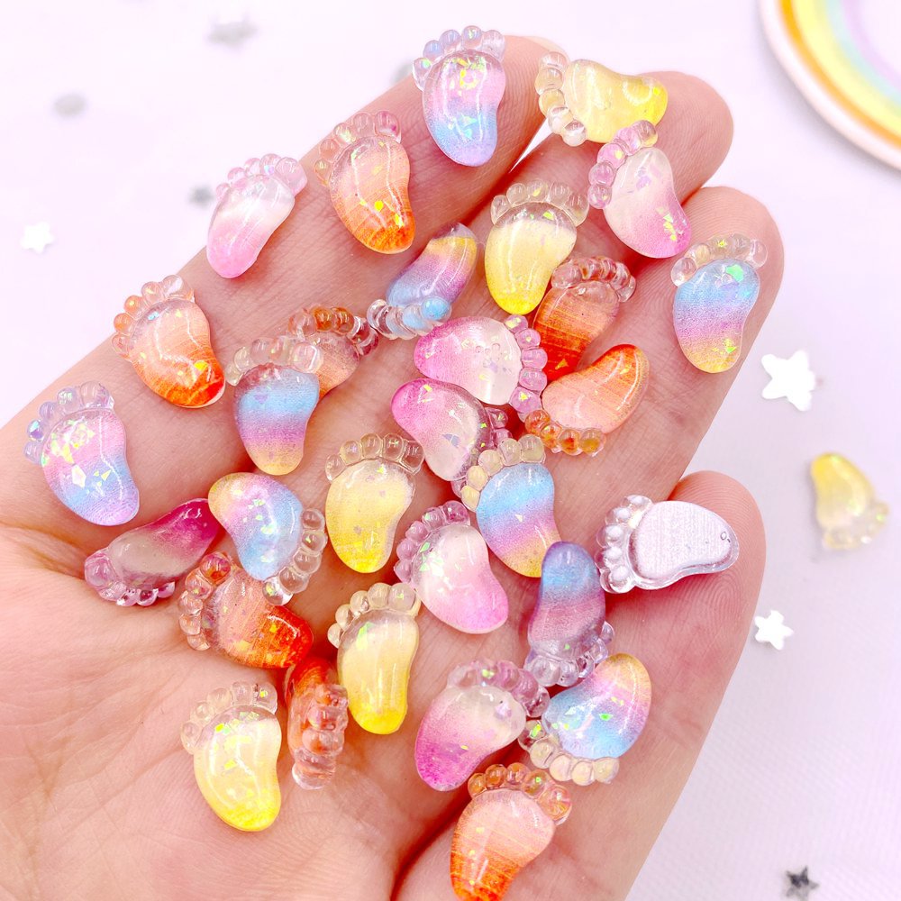 50 stuks glitter hars kleurrij - Resin Art Baby recensie en prijs