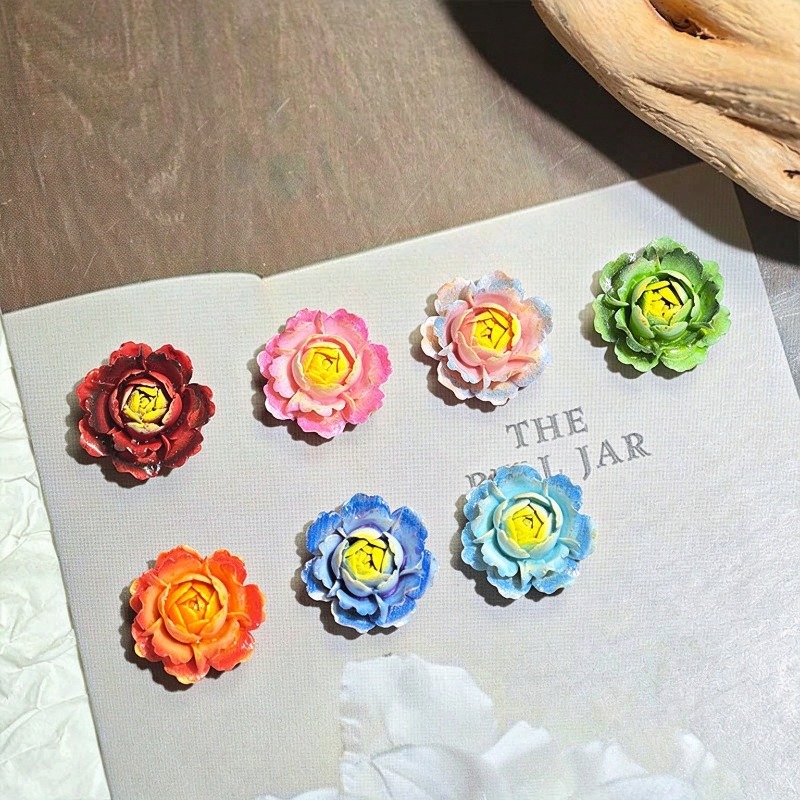 50 stuks gemengde kleuren 3D h - Resin Art Rose recensie en prijs